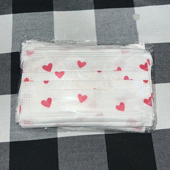 3 SEALED BAGS (10 in each bag) KID GIRL PINK DISPOSABLE MASKS - Picture 3 of 6